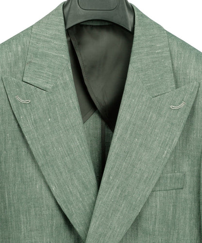 Light Green Linen Blazer for Men – Fresh, Stylish & Summer-Perfect