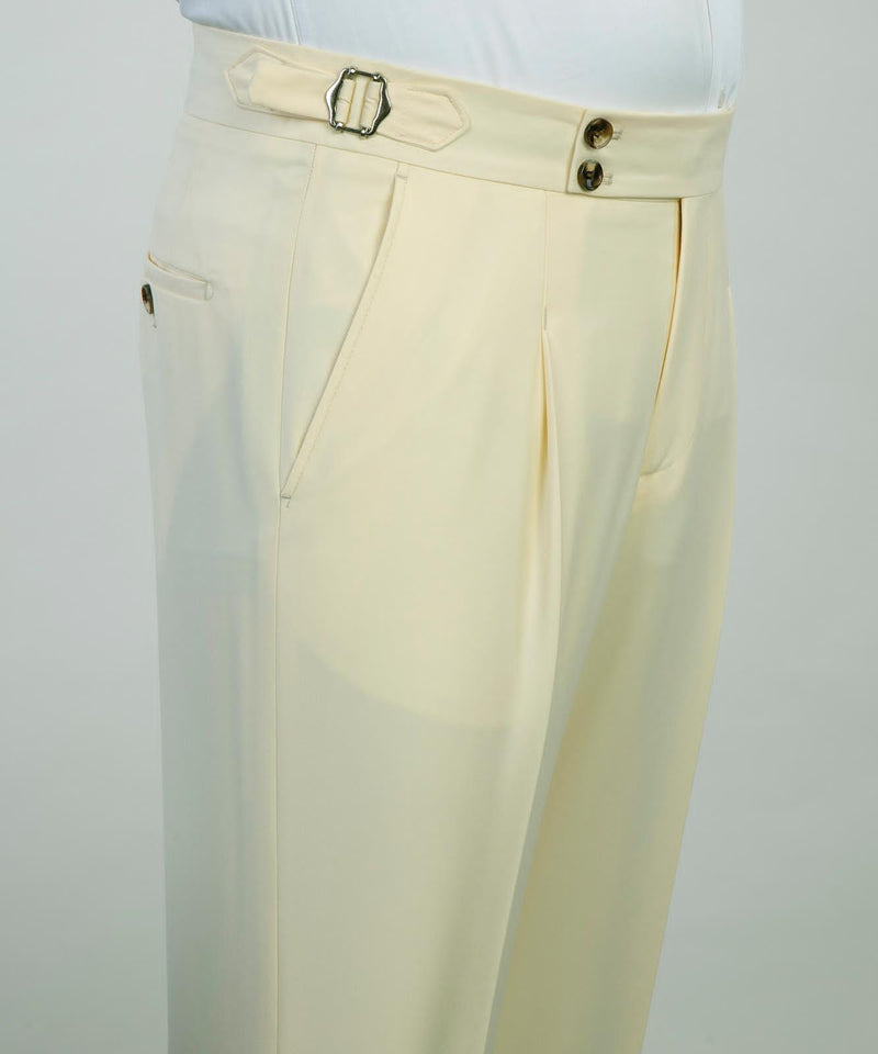 Cream Suit  Pant