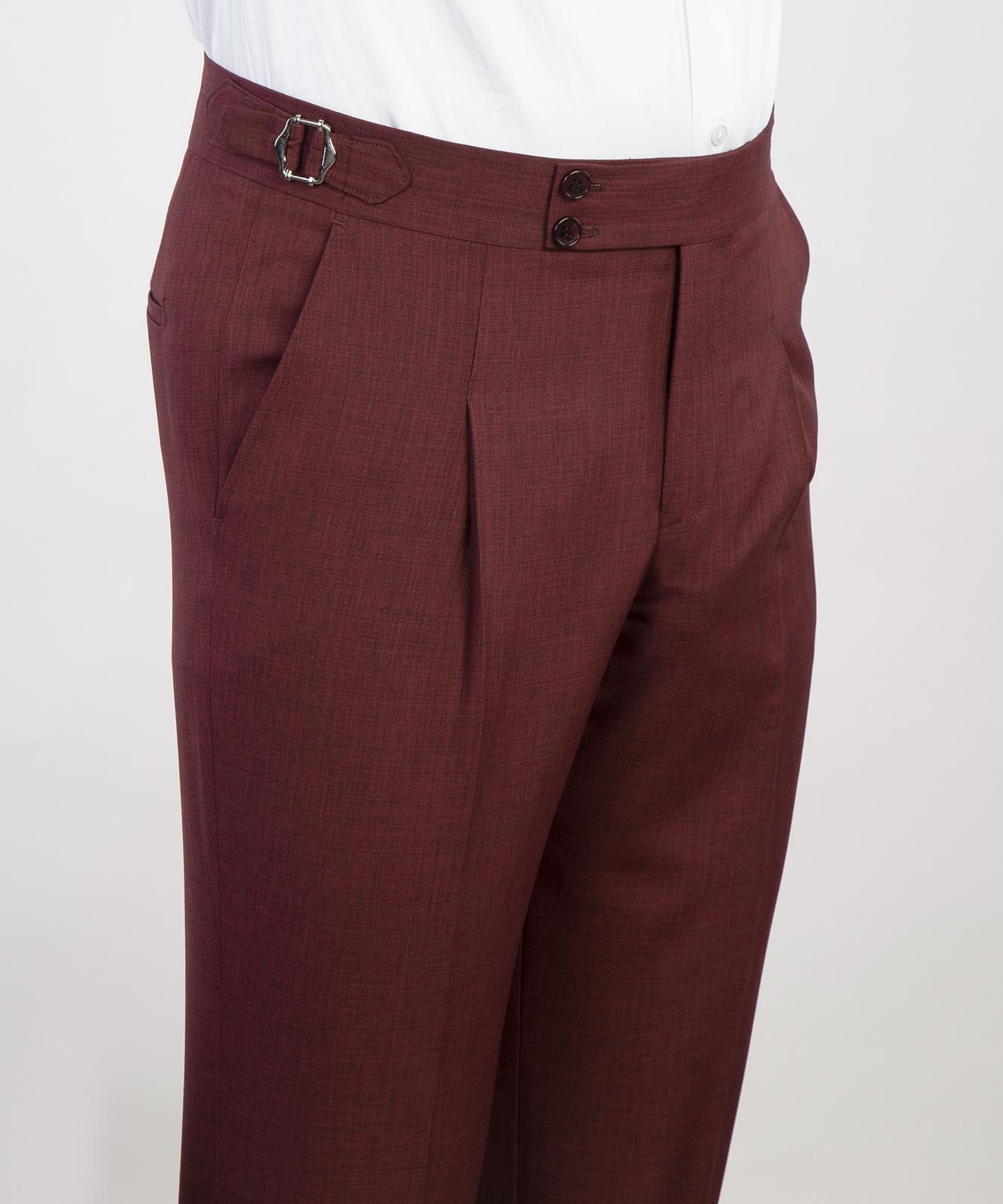 Maroon Suit Pant