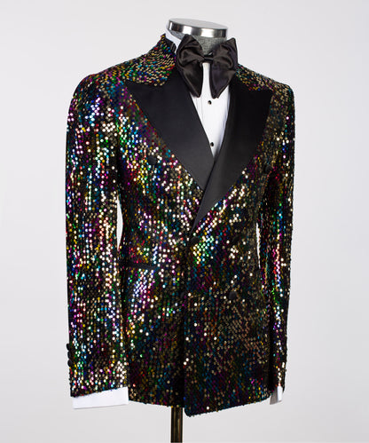 Men's Shining Colored Tuxedo