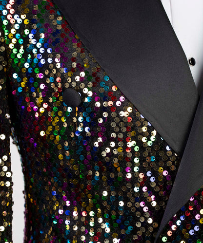Men's Shining Colored Tuxedo