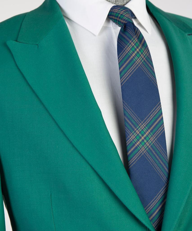 Men's Three piece Green Suit