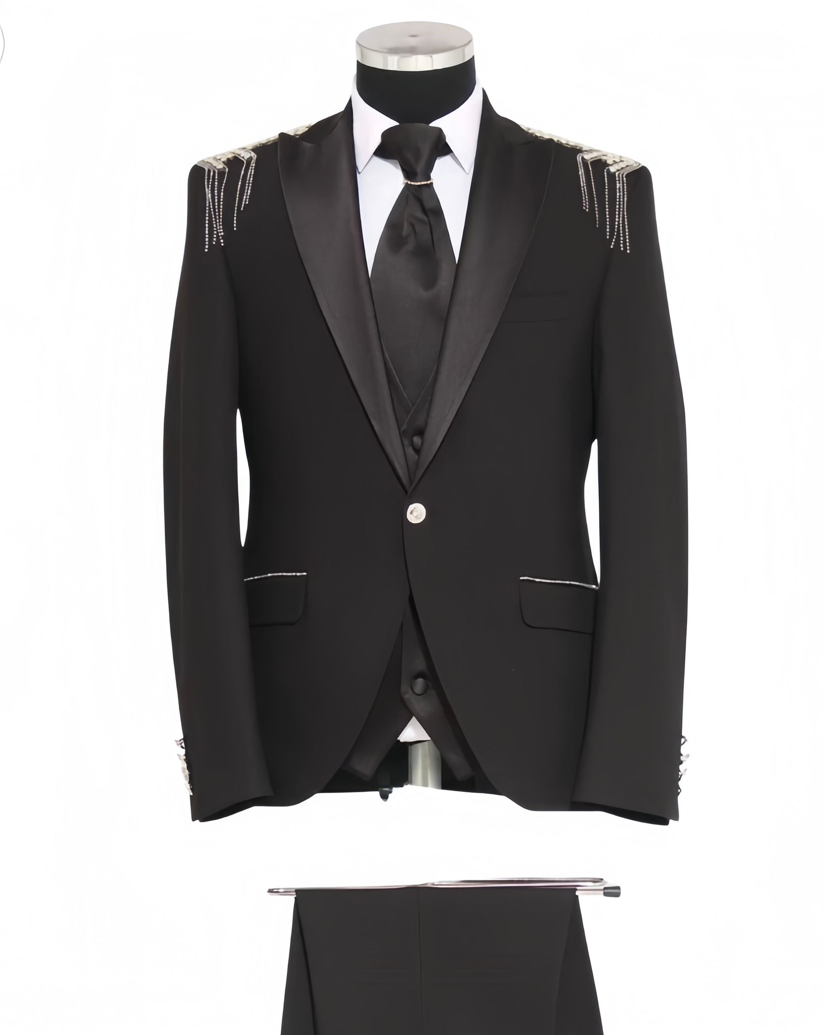 Mens Black Tuxedo Jacket