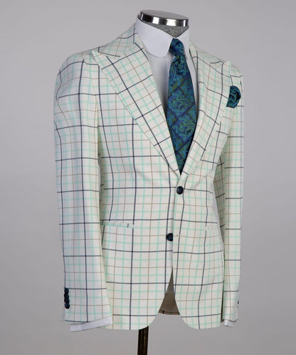 Mens Plaid Suit