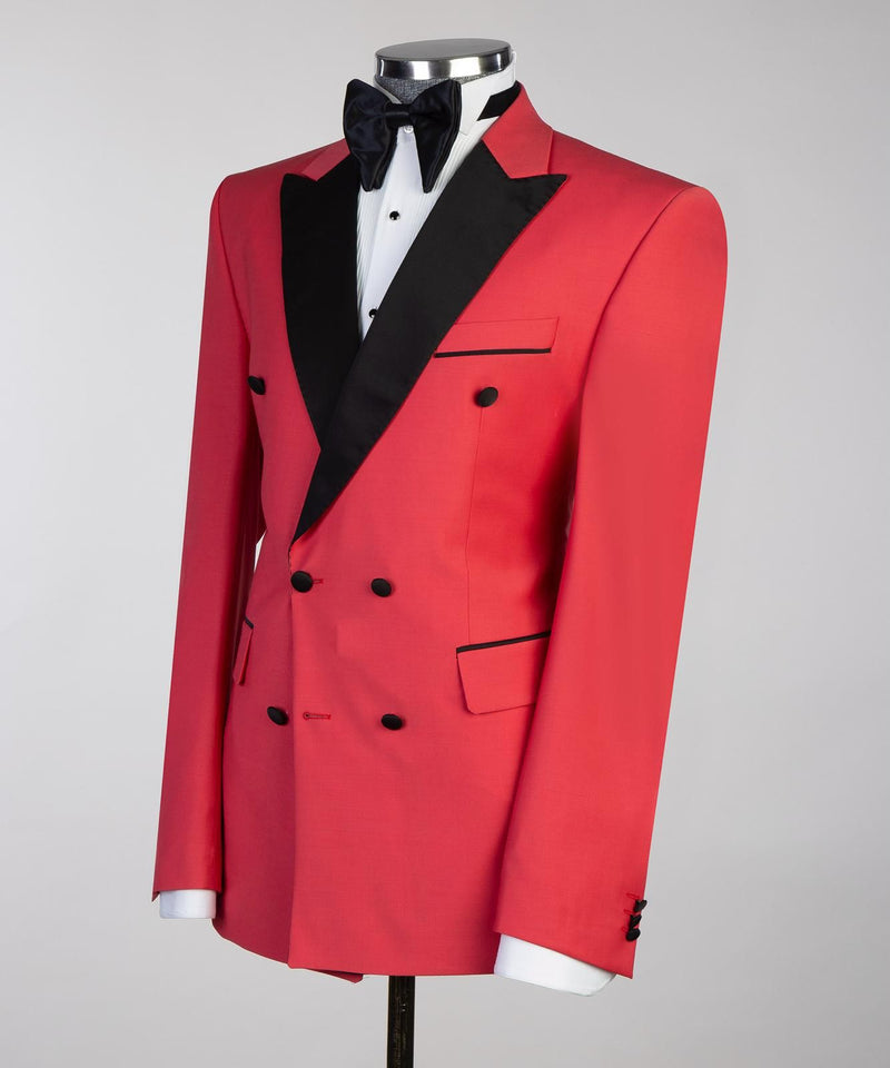 Mens Red Tuxedo Jacket