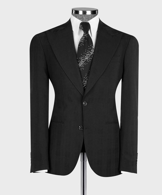 “Noir Constellation” Black Suit