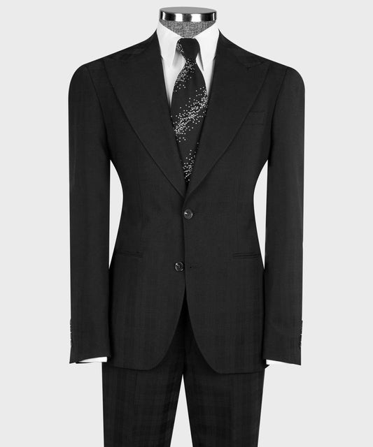 “Noir Constellation” Black Suit