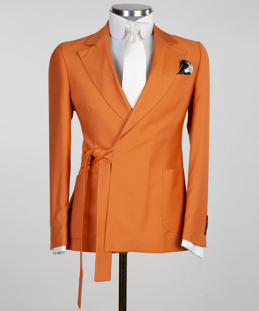 Orange Belted Suit