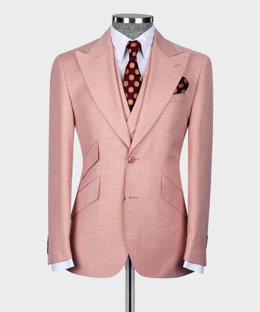 Rose Reverie Three-Piece Suit