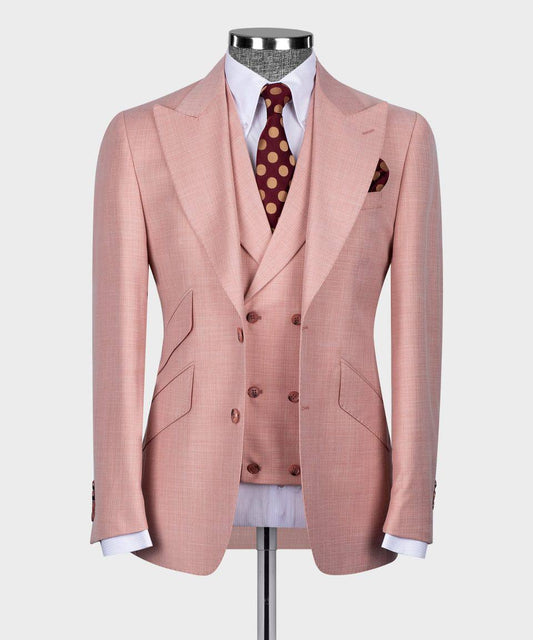 Rose Reverie Three-Piece Suit