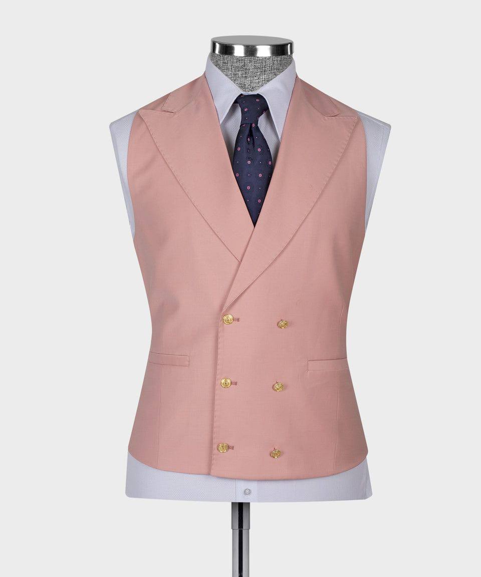 Costume de luxe orange 3 pièces