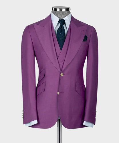 Royal Amethyst Ensemble Suit