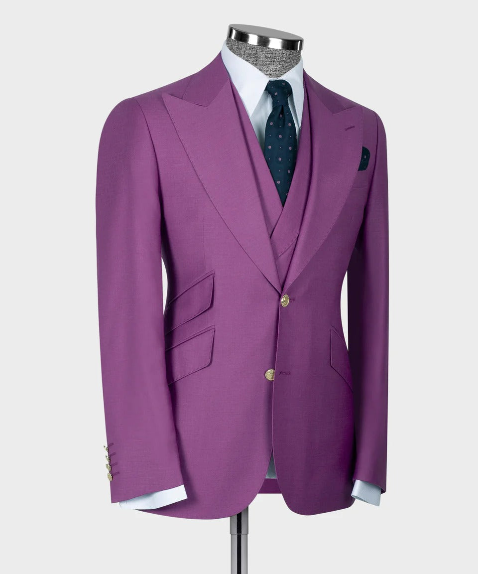 Royal Amethyst Ensemble Suit