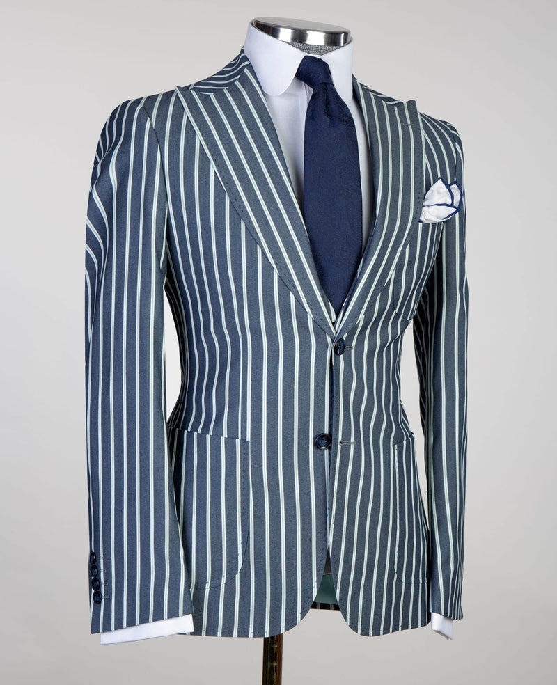 3 pieces Plaid Pattern Business Suit