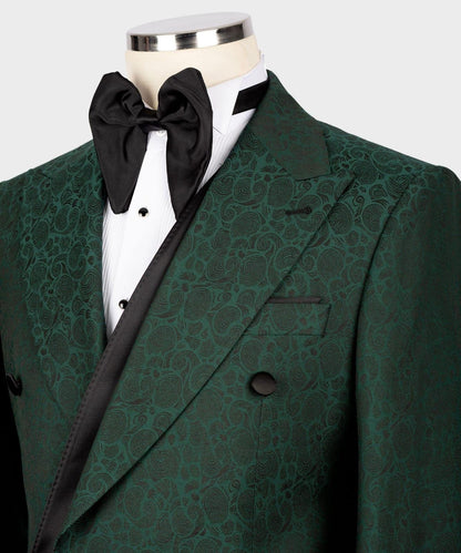 Three Dimensions Green Tuxedo