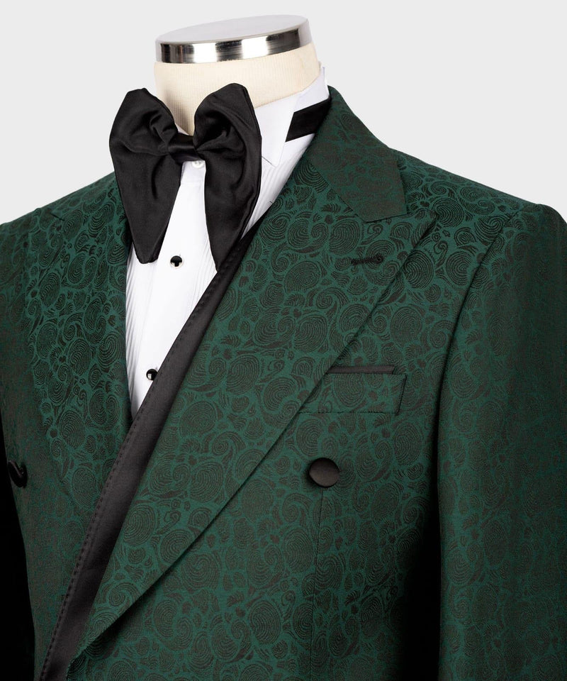 Three Dimensions Green Tuxedo