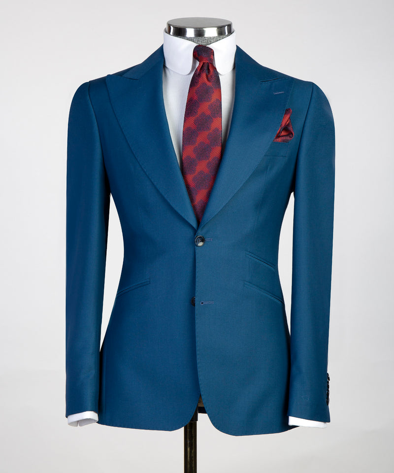 Three Piece Navy Blue Suit