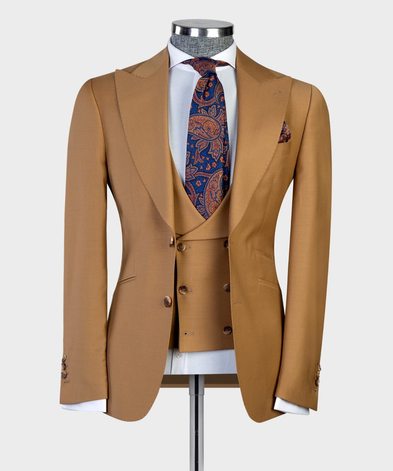 Men's Bronze Business Suit