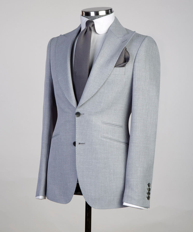 Men’s Three pieces Gray Royal Suit