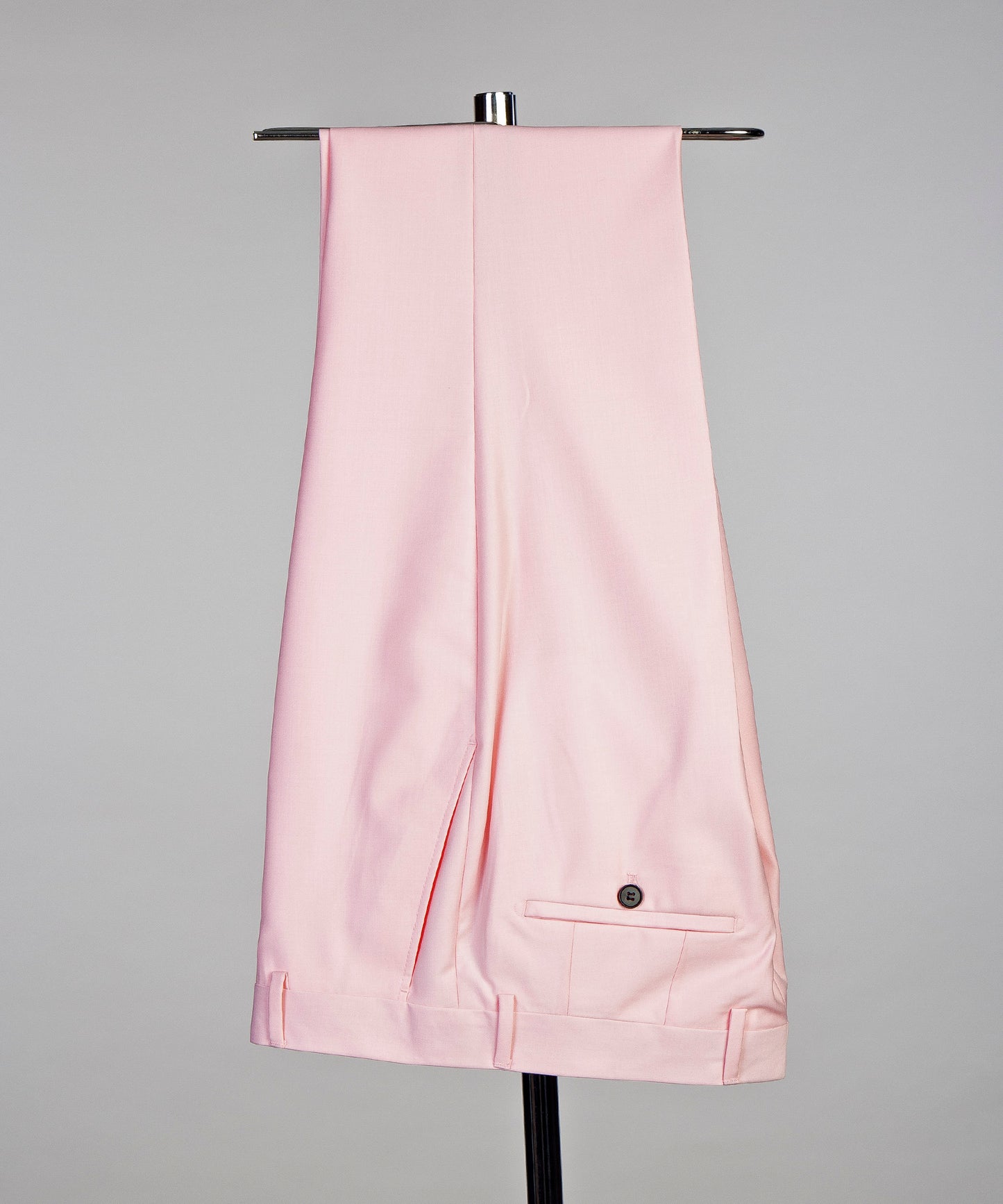 Light pink Double Breasted Trousers by KOSS ATELIER with classic styling and tailored fit