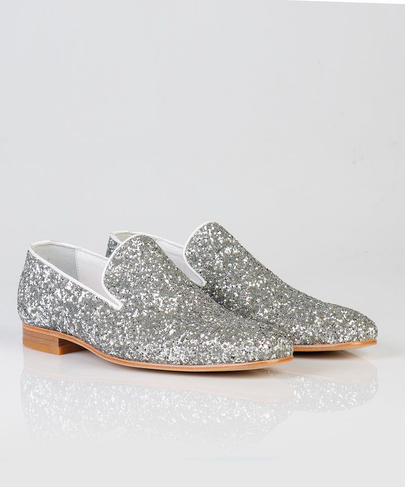 sequin Shining Groom Wedding Shoes